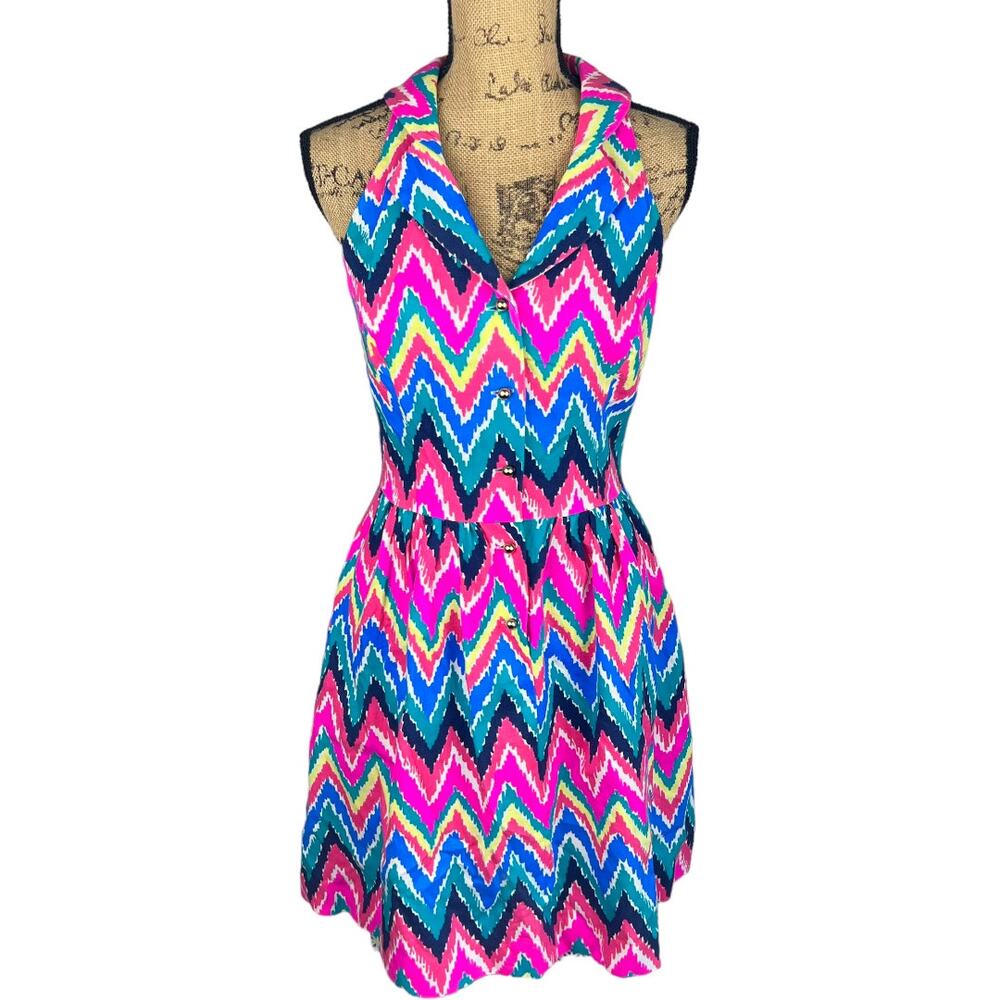 Lilly Pulitzer Sherlyn Hearts a Flutter Dress 6
